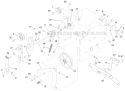 Idler and Linkage Diagram and Parts List for 38661 312000001-312999999 - 2012 Toro Snow Blower
