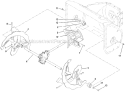 Auger and Impeller Diagram and Parts List for 38661 312000001-312999999 - 2012 Toro Snow Blower