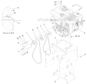 Part Location Diagram of 119-1566 Toro Belt-V