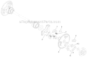 Wheel Clutch Sprocket Diagram and Parts List for 38663 312000001-312999999 - 2012 Toro Snow Blower