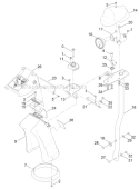 Chute Diagram and Parts List for 38664 313000001-313999999 - 2013 Toro Snow Blower