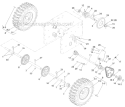 Part Location Diagram of 121-6610 Toro Rim-Tire