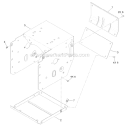 Traction Frame Diagram and Parts List for 38664 313000001-313999999 - 2013 Toro Snow Blower