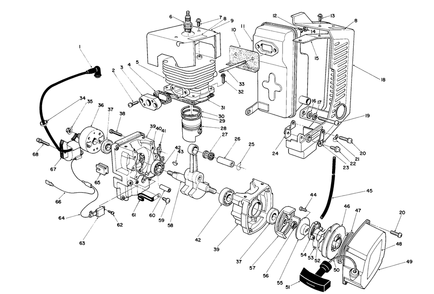 Part Location Diagram of 54-6340 Toro DISCONTINUED