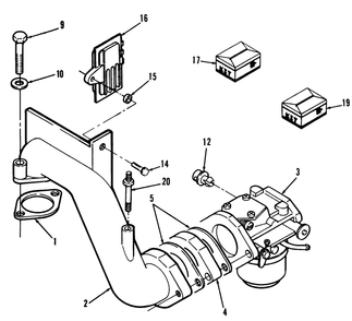 12.5hp Engine Carburetor Assembly Diagram and Parts List for 32-10B503 2000001 - 2999999 Toro Lawn Tractor
