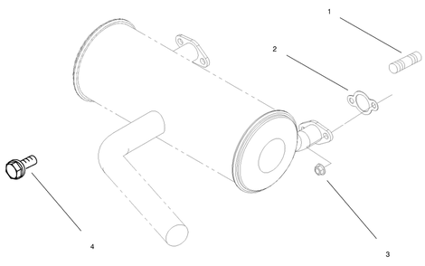 Group 11-Exhaust Diagram and Parts List for 22305TE 990001 - 999999 Toro Lawn Tractor Accessories