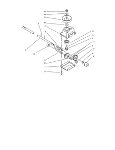 Part Location Diagram of 92-7727 Toro DISCONTINUED