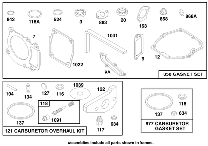 Engine Gts 150 Diagram and Parts List for 20822 7900001 - 7999999 Toro Lawn Mower
