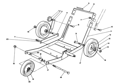 Part Location Diagram of 52-0560 Toro Bearing