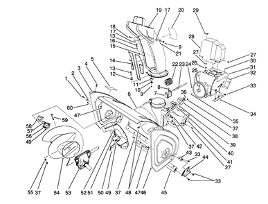 Part Location Diagram of 66-8022 Toro DISCONTINUED