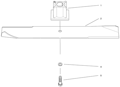 Blade Assembly Diagram and Parts List for 21012 8900001 - 8999999 Toro Lawn Mower