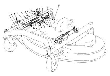 Part Location Diagram of 56-3380 Toro DISCONTINUED