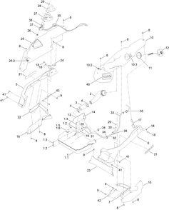 Part Location Diagram of 161-6609 Toro Fitting-Elbow 90