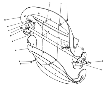 Rotor Assembly Diagram and Parts List for 38186 2000001 - 2999999 Toro Snow Blower