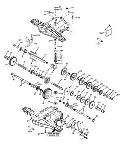 Peerless Transaxle Model Mst 205-509 Diagram and Parts List for 71189 7900001 - 7999999 Toro Lawn Tractor