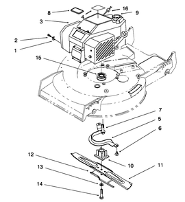 Part Location Diagram of 92-7857 Toro DISCONTINUED