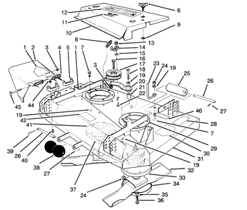 Part Location Diagram of 14-2369 Toro DISCONTINUED