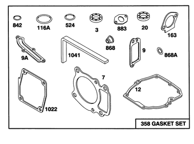 Engine Gts-150 Diagram and Parts List for 20439WF 39000001 - 39999999 Toro Lawn Mower