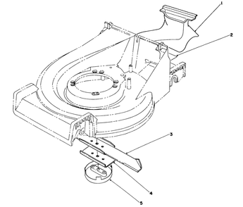 Mulching Kit Model No. 59172 Diagram and Parts List for 26622 1000001 - 1999999 Toro Lawn Mower