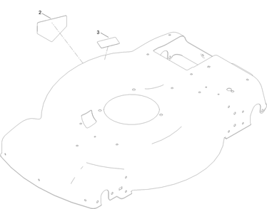 Housing Decal Assembly No. 145-1525 Diagram and Parts List for 21771 410000000 - 411999999 Toro Lawn Mower