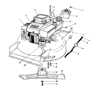 Engine Assembly Diagram and Parts List for 20628C 8000001 - 8999999 Toro Lawn Mower