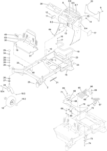 Part Location Diagram of 133-4649-03 Toro Guard-Belt, Ce
