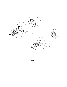 Wheels Diagram and Parts List for LX420  Toro Lawn Tractor