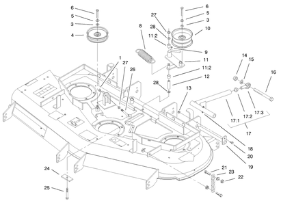 Part Location Diagram of E413099 Toro DISCONTINUED