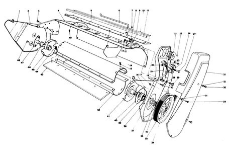 Lower Main Frame Assembly (Model 38220 & 38230) Diagram and Parts List for 38220 9000001 - 9999999 Toro Snow Blower
