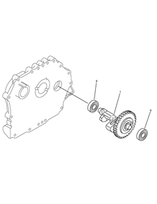 Balancer Shaft Assembly Diagram and Parts List for 23897 400000000 - 999999999 Toro Lawn Tractor Accessories
