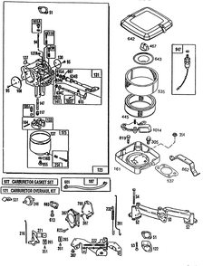 Engine Toro Power Plus Diagram and Parts List for 42-16BE01 2000001 - 2999999 Toro Lawn Tractor