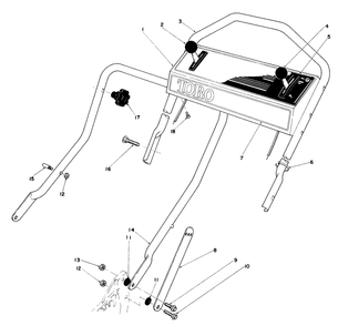 Part Location Diagram of 46-7380 Toro DISCONTINUED