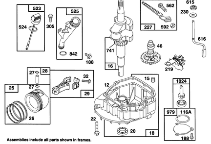 Engine Gts 150 Diagram and Parts List for 20766B 49000001 - 49999999 Toro Lawn Mower