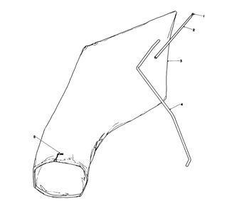 Giant Bagging Kit No. 29-9750 (Optional) Diagram and Parts List for 16585 8000001 - 8004251 Toro Lawn Mower