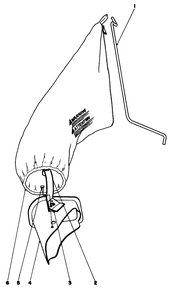 Grass Bagging Kit-Model 16998 (Optional) Diagram and Parts List for 16870 0000001 - 0999999 Toro Lawn Mower