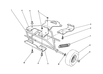 Part Location Diagram of 52-9780 Toro Screw-Mounting