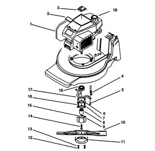 Engine Assembly Diagram and Parts List for 20927B 2000001 - 2999999 Toro Lawn Mower