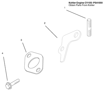Exhaust Diagram and Parts List for 72047 9900001 - 9999999 Toro Lawn Tractor