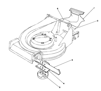 Mulching Kit Model No. 59181 (Optional) Diagram and Parts List for 26625B 2000001 - 2999999 Toro Lawn Mower