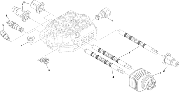 Part Location Diagram of 139-1227 Toro Command Kit