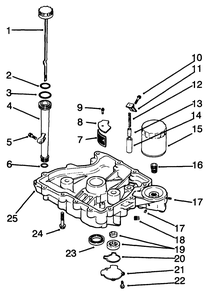 Oil Pan/Lubrication-Engine Kohler Model No. Cv14 S-1429 Diagram and Parts List for 30185 39000001 - 39999999 Toro Lawn Tractor Accessories