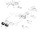 Page M Diagram and Parts List for 31-10K801 1990 Toro Lawn Tractor