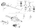Kohler Camshaft, Crankshaft & Valves Diagram and Parts List for 31-10K801 1990 Toro Lawn Tractor