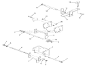 Hitches Diagram and Parts List for 31-18KE01 1987 Toro Lawn Tractor