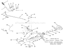 Pto Clutch And Control Diagram and Parts List for 31-18KE01 1987 Toro Lawn Tractor