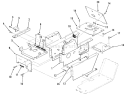 Page T Diagram and Parts List for 31-18KE01 1987 Toro Lawn Tractor