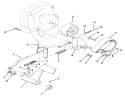Page C Diagram and Parts List for 41-20OE02 1000001-1999999 - 1991 Toro Lawn Tractor