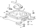 Toro Power Plus Oil Base Diagram and Parts List for 41-20OE02 1000001-1999999 - 1991 Toro Lawn Tractor