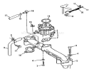 Part Location Diagram of 150-2460 Toro Rod-Governor Control