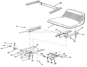 Part Location Diagram of 79-3700 Toro Seat